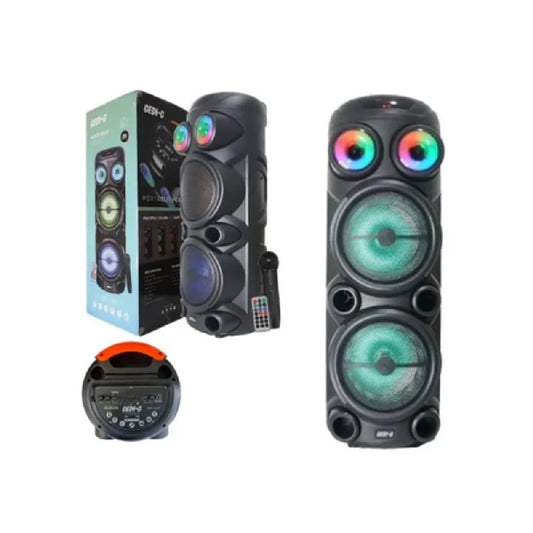 Parlante Bluetooth Gedi-G Gd-2880 Doble 8 Pulgadas Con Micrófono TWS
