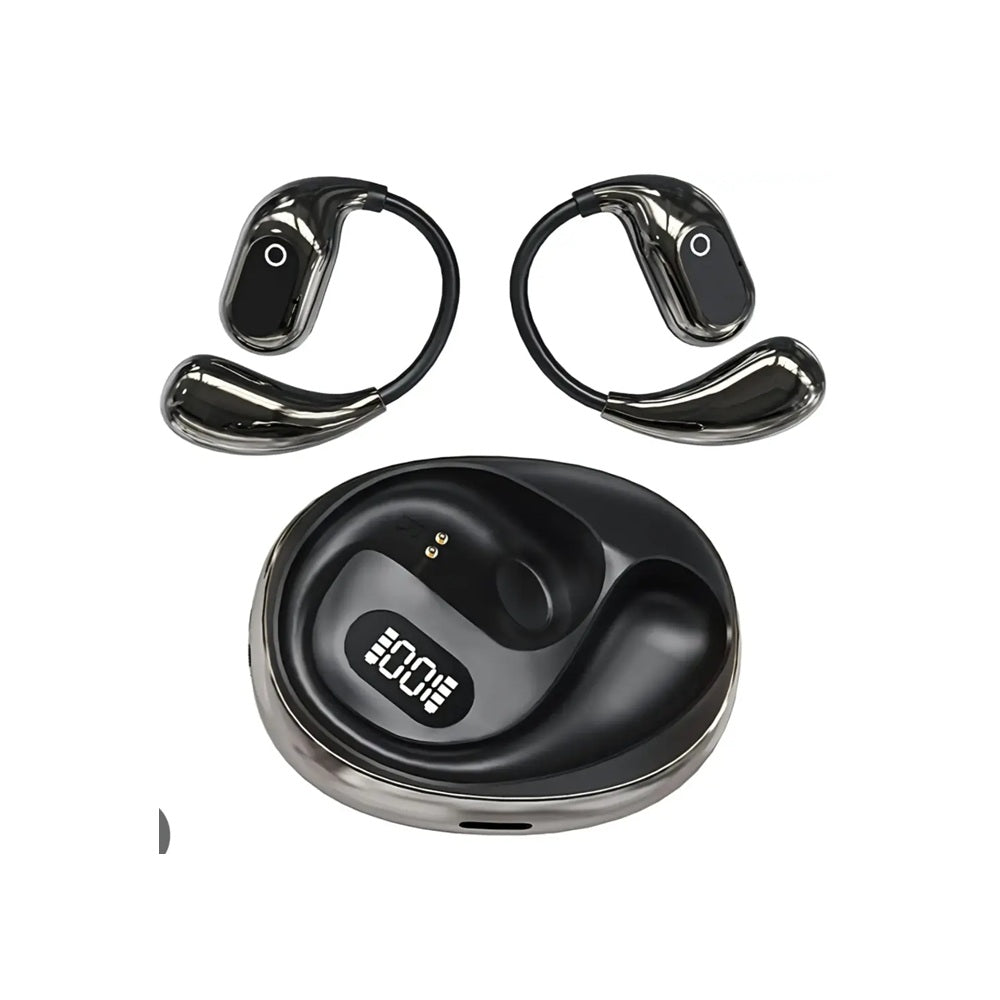 Audífonos Inalámbricos Open-Ear Deportivos Bluetooth Con Pantalla Digital LED