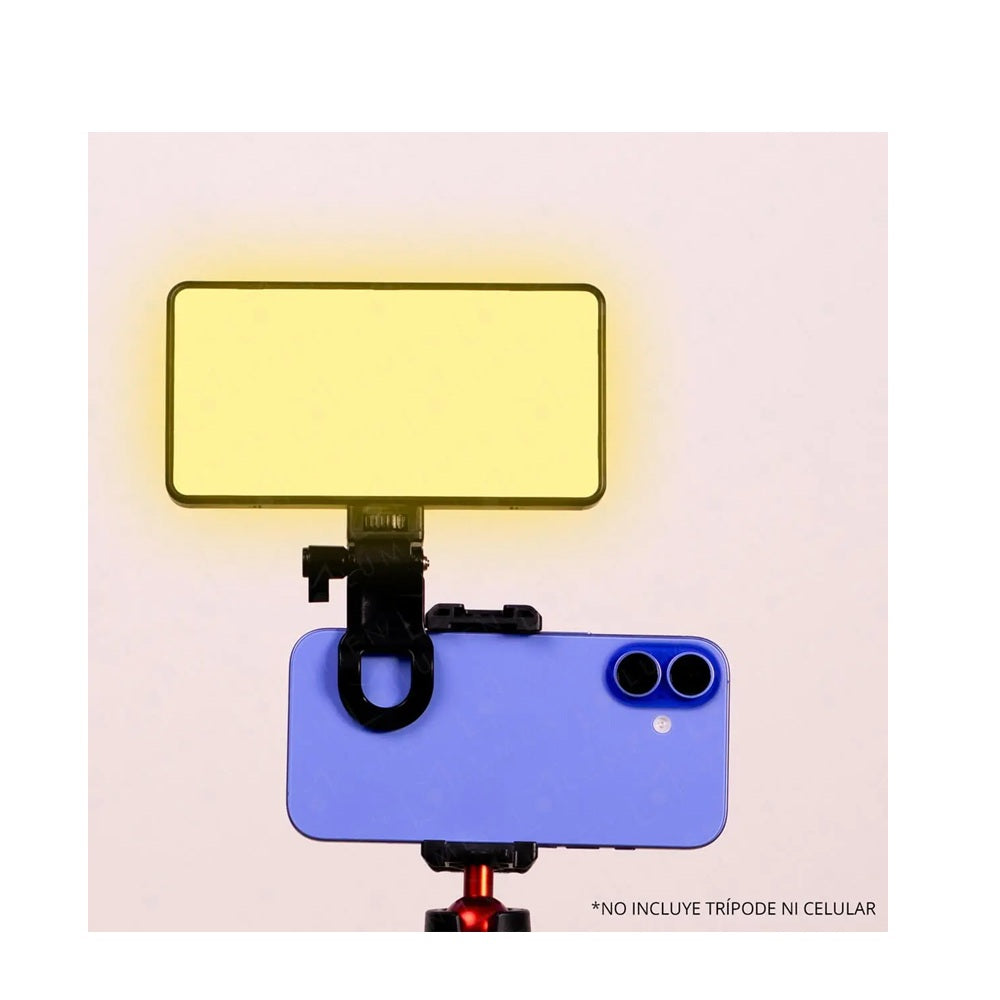 Panel De Iluminación LED Para Smartphone Vlogging Y Selfies