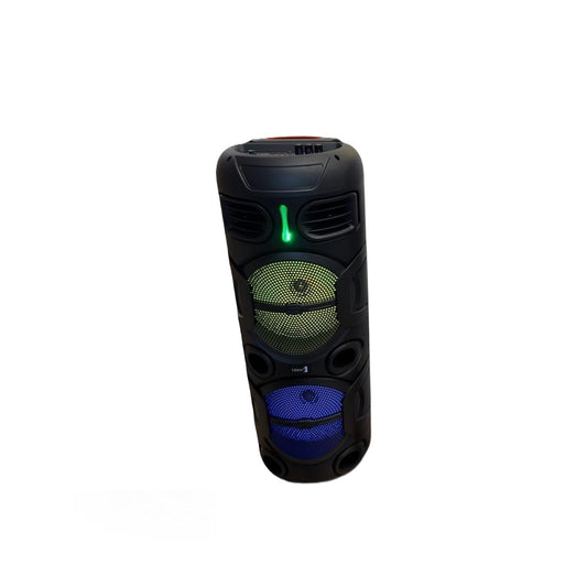 Parlante Cabina Bluetooth Lazer LZ-2892 10000W Con Luces RGB Y Micrófono