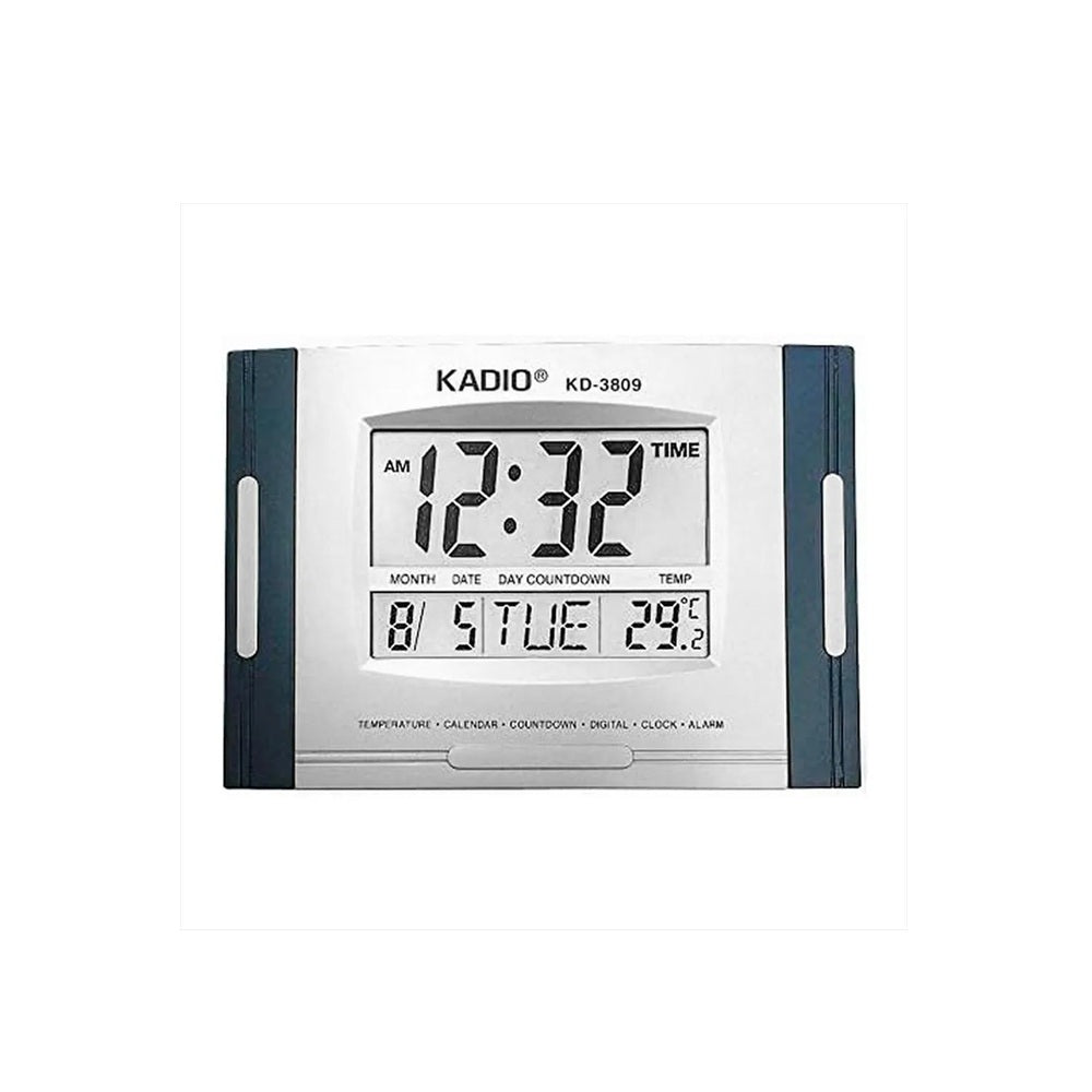 Reloj Cronómetro Digital Kadio KD-3809N Calendario Temperatura