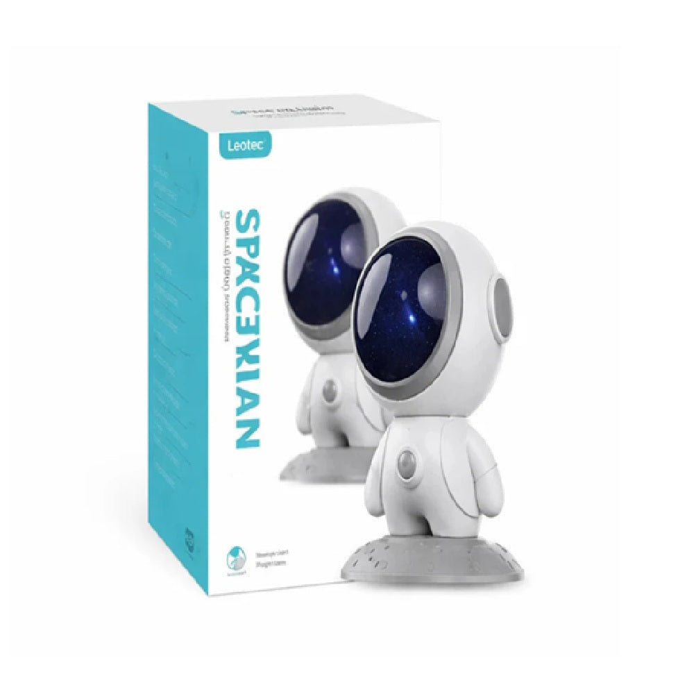 Mini Altavoz Inalámbrico Astronauta GTS-2097 Con Luces Y Batería Recargable