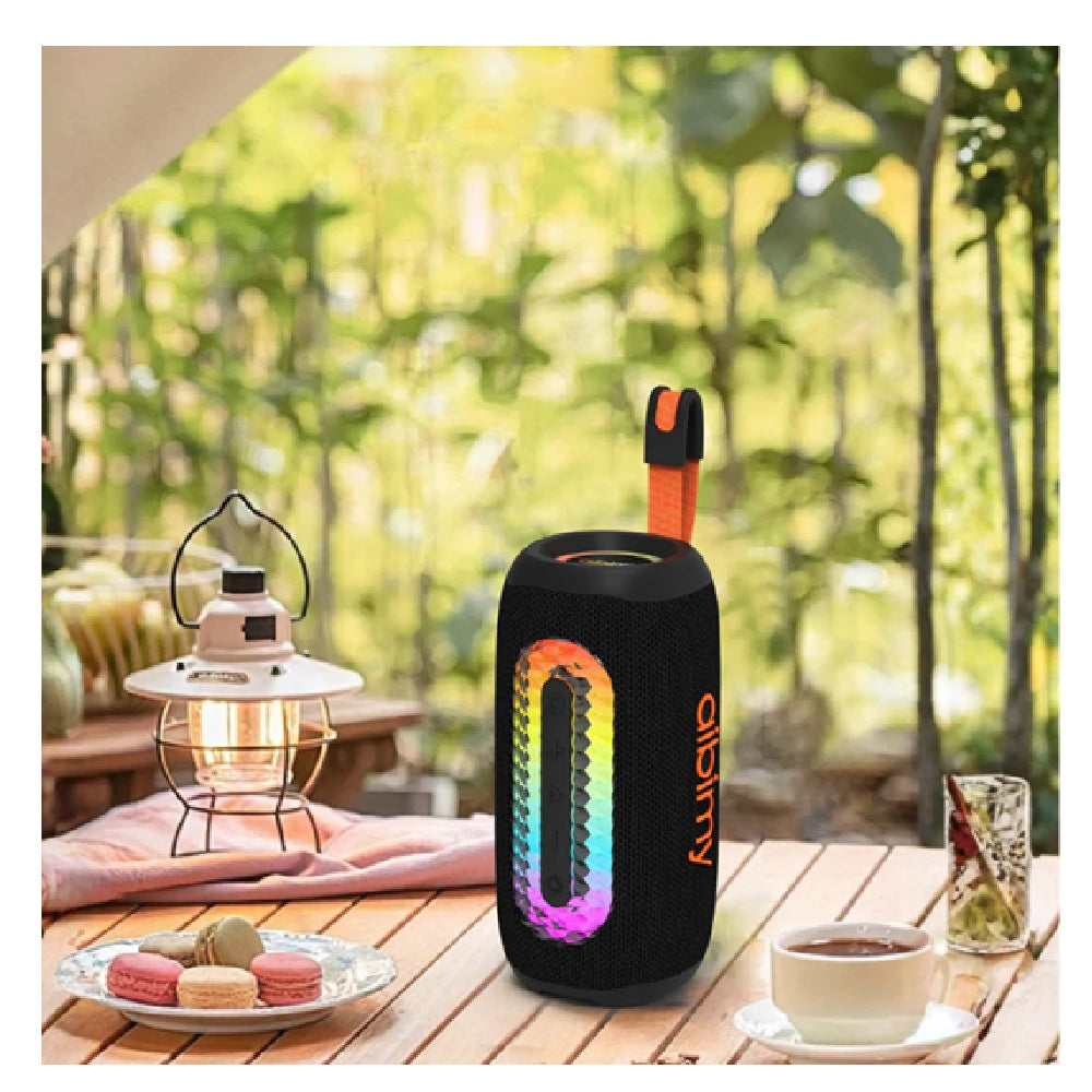 Parlante Portátil Bluetooth Aibimy MY-269 Luces LED RGB