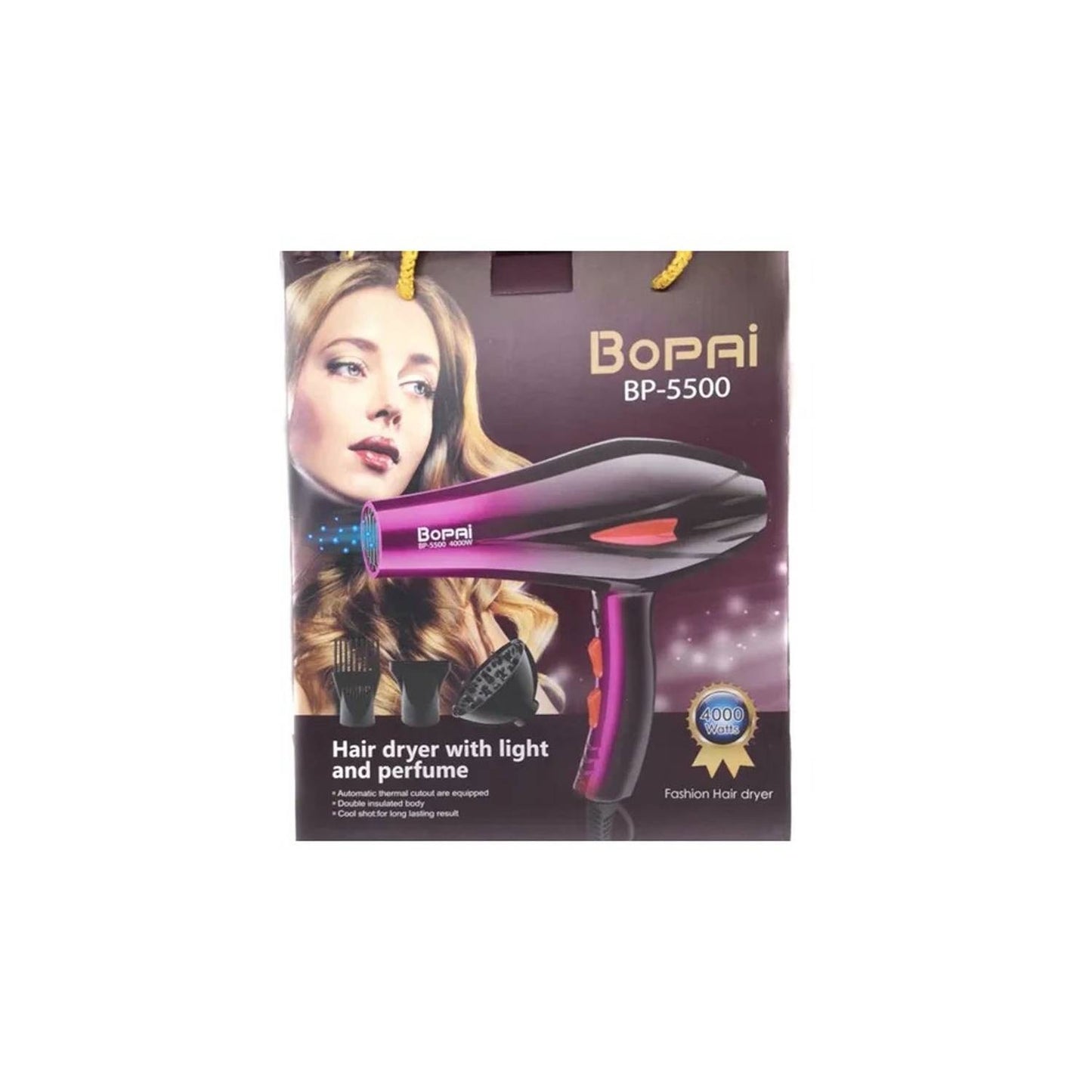 Secador Para Cabello Bopai BP 5500 4000W