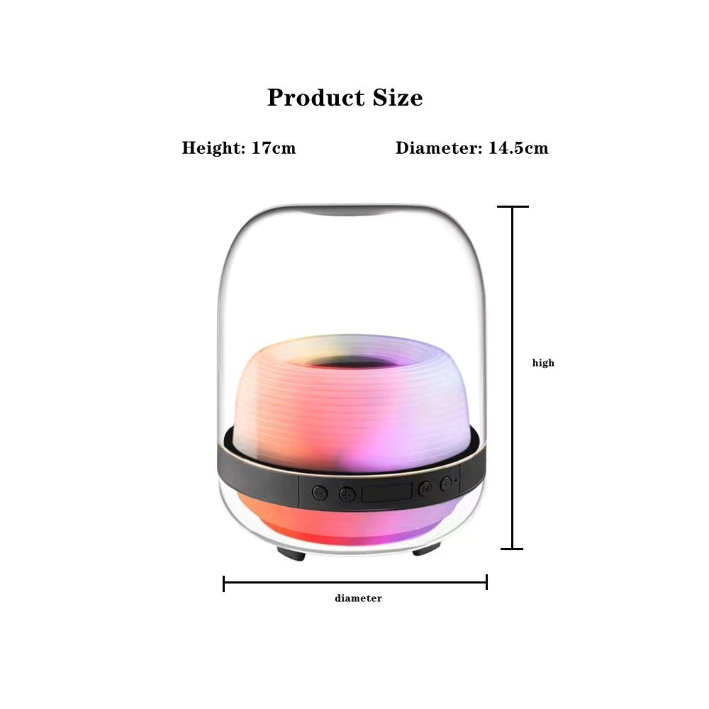 Parlante Altavoz Con Luz RGB Multicolor Bluetooth L30