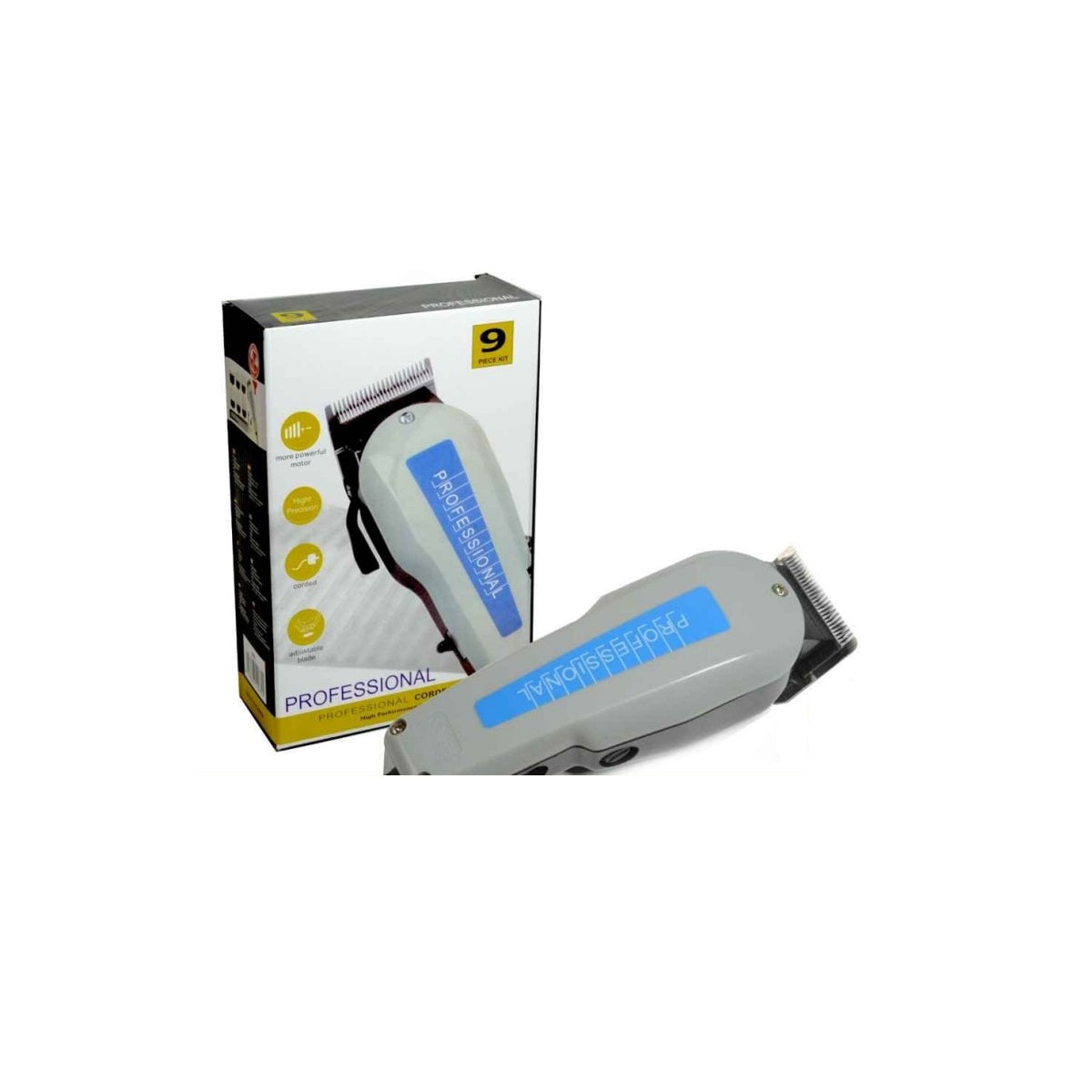 Maquina Recortadora De Pelo Professional 9 Piezas 065