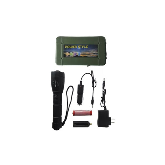 Linterna Recargable Luz Led 5 Modos De Iluminación