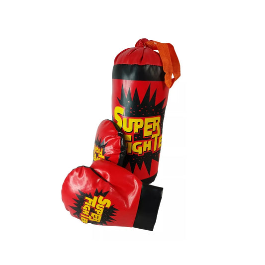 Saco De Boxeo Infantil Para Niños Con Guantes