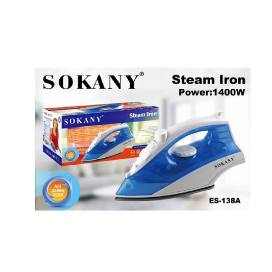 Plancha Para Ropa A Vapor Steam Iron ES-138A