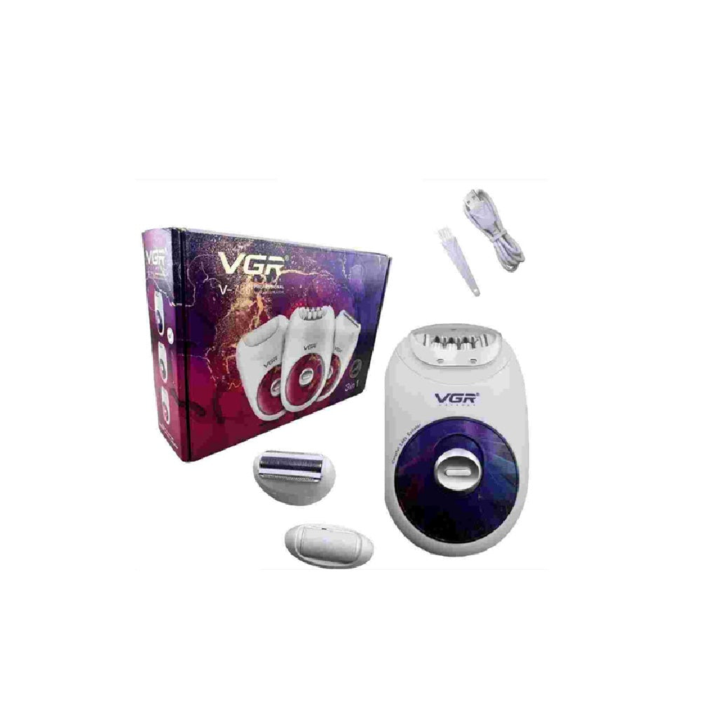 Depiladora Eléctrica 3 En 1 Original VGR V-736