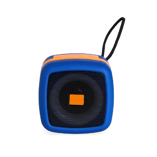 Mini Parlante Portátil Porta Celular Luz LED Con Bluetooth