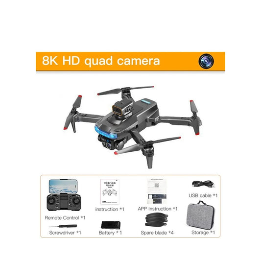 Drone Plegable Sin Escobillas P15Pro Con Doble Camara HD