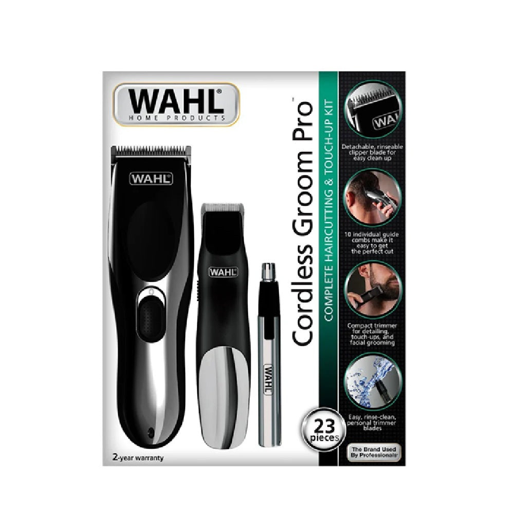 Cortadora De Cabello Profesional WAHL Cordless Groom Pro Kit