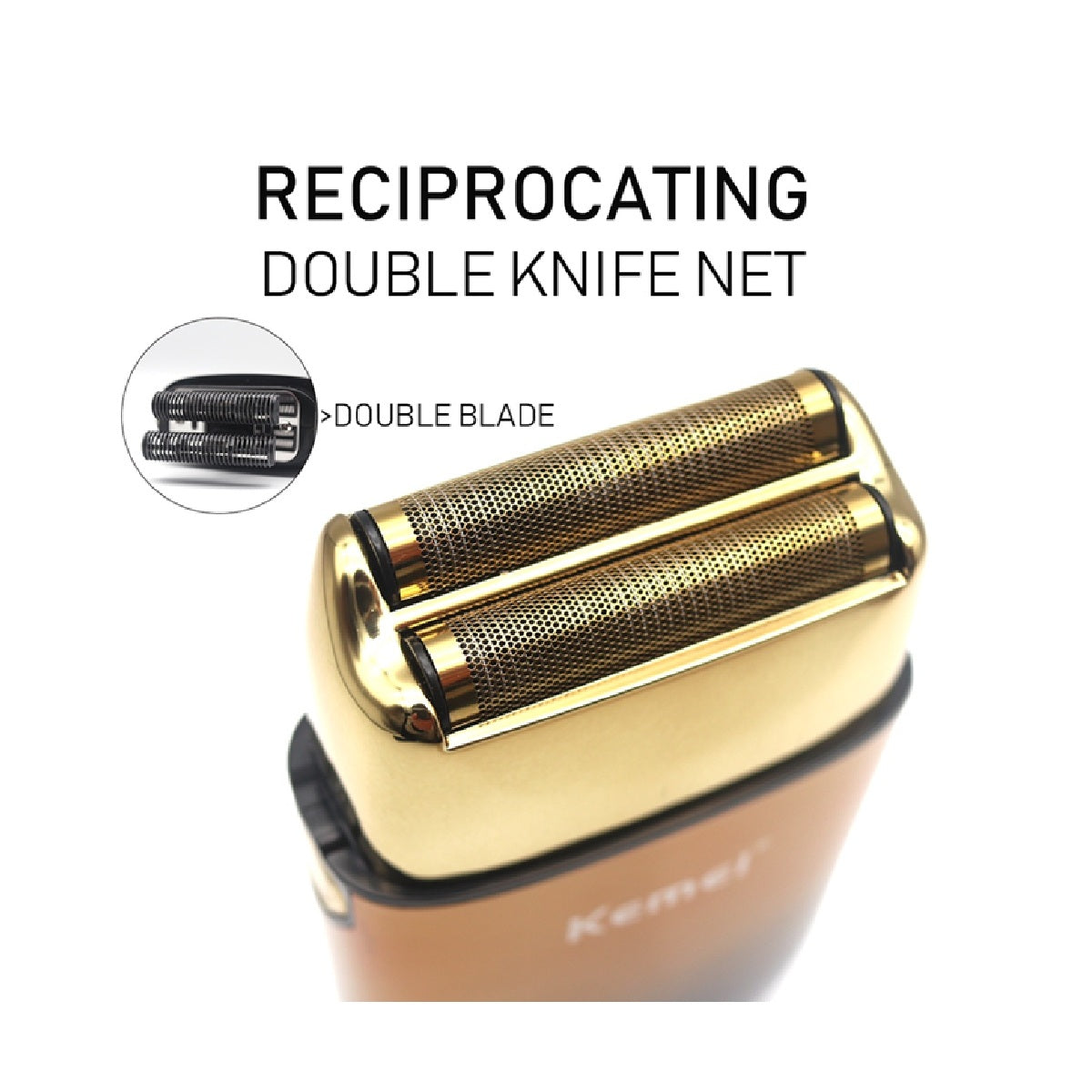 Afeitadora Shaver Kemei Original Con Pantalla LCD TX10