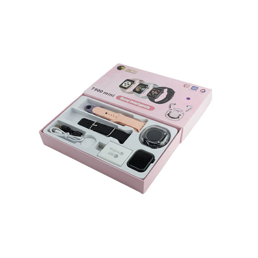 Reloj Inteligente Mini Con Audifonos Inalambricos