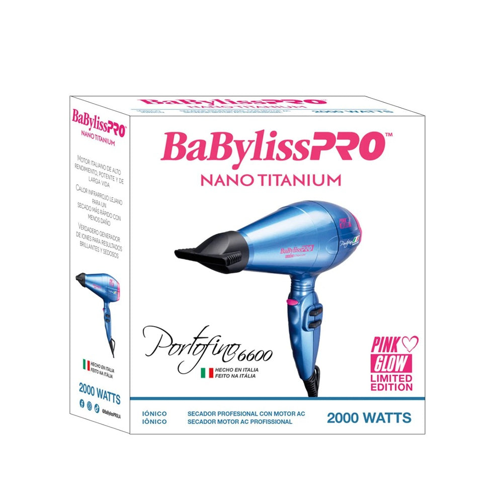 Secador Profesional Original BaBylissPro Portofino Blue
