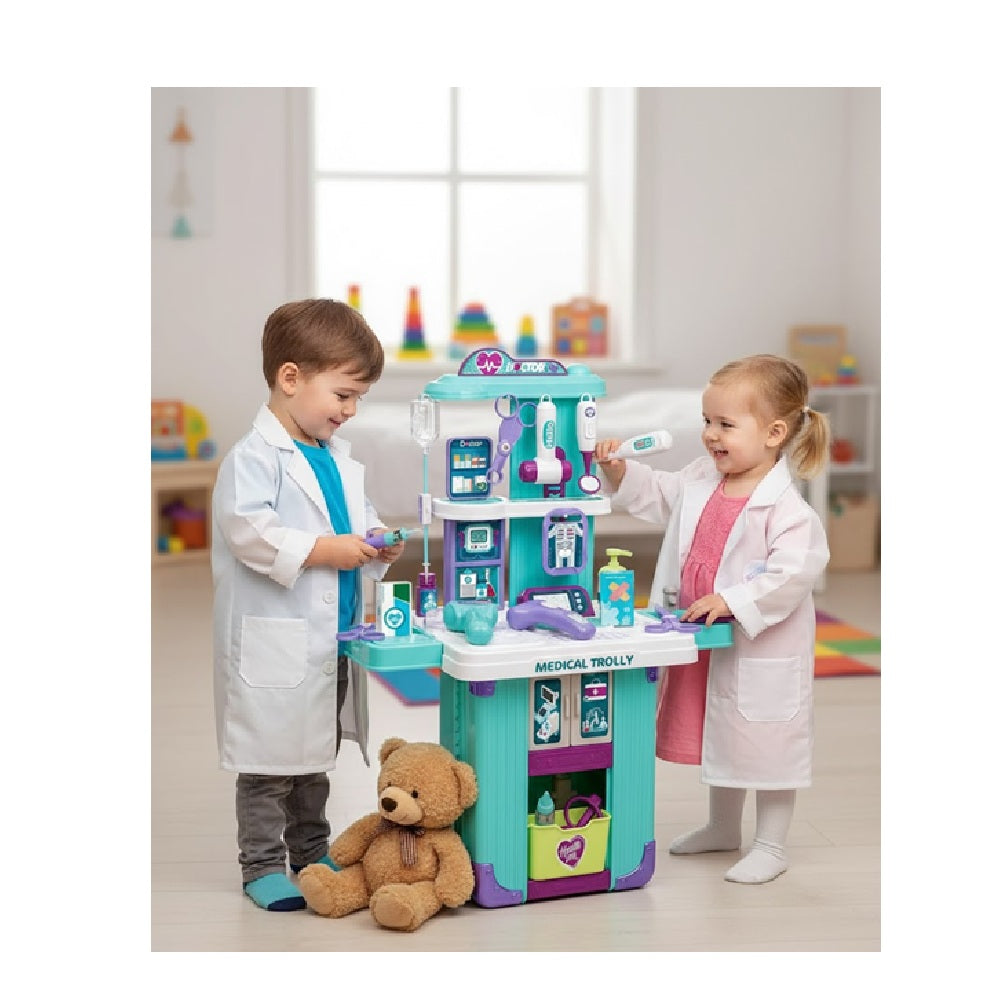 Maleta Doctor Multifuncion Con Accesorios 008-105a