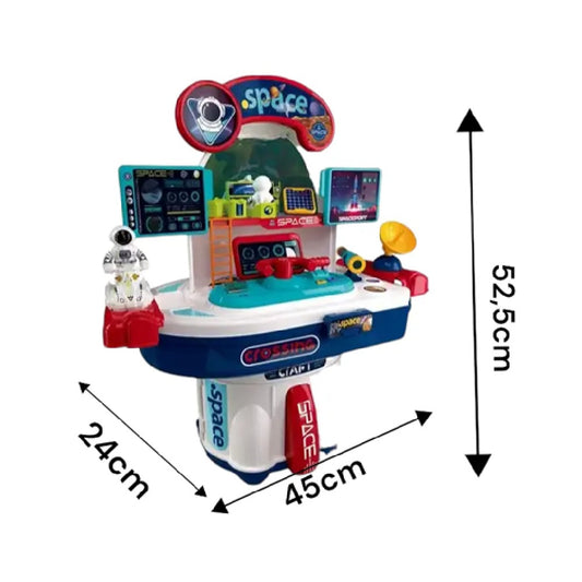 Set De Estación Espacial Para Niños Portátil