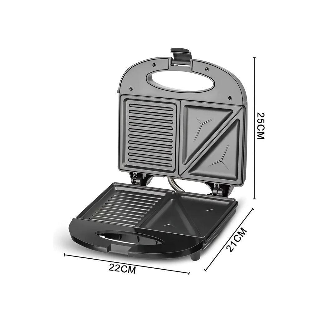 Sandwichera Eléctrica 2 En 1 RAF R9212-110