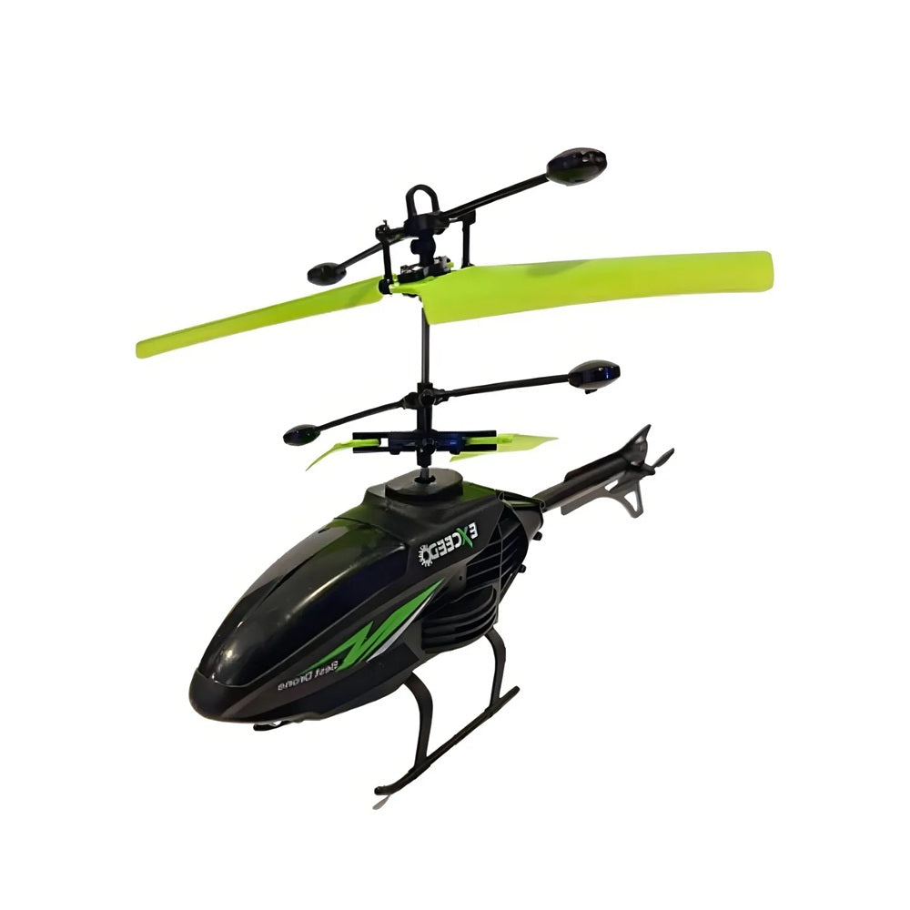 Mini Helicóptero De Inducción Con Control De Reloj