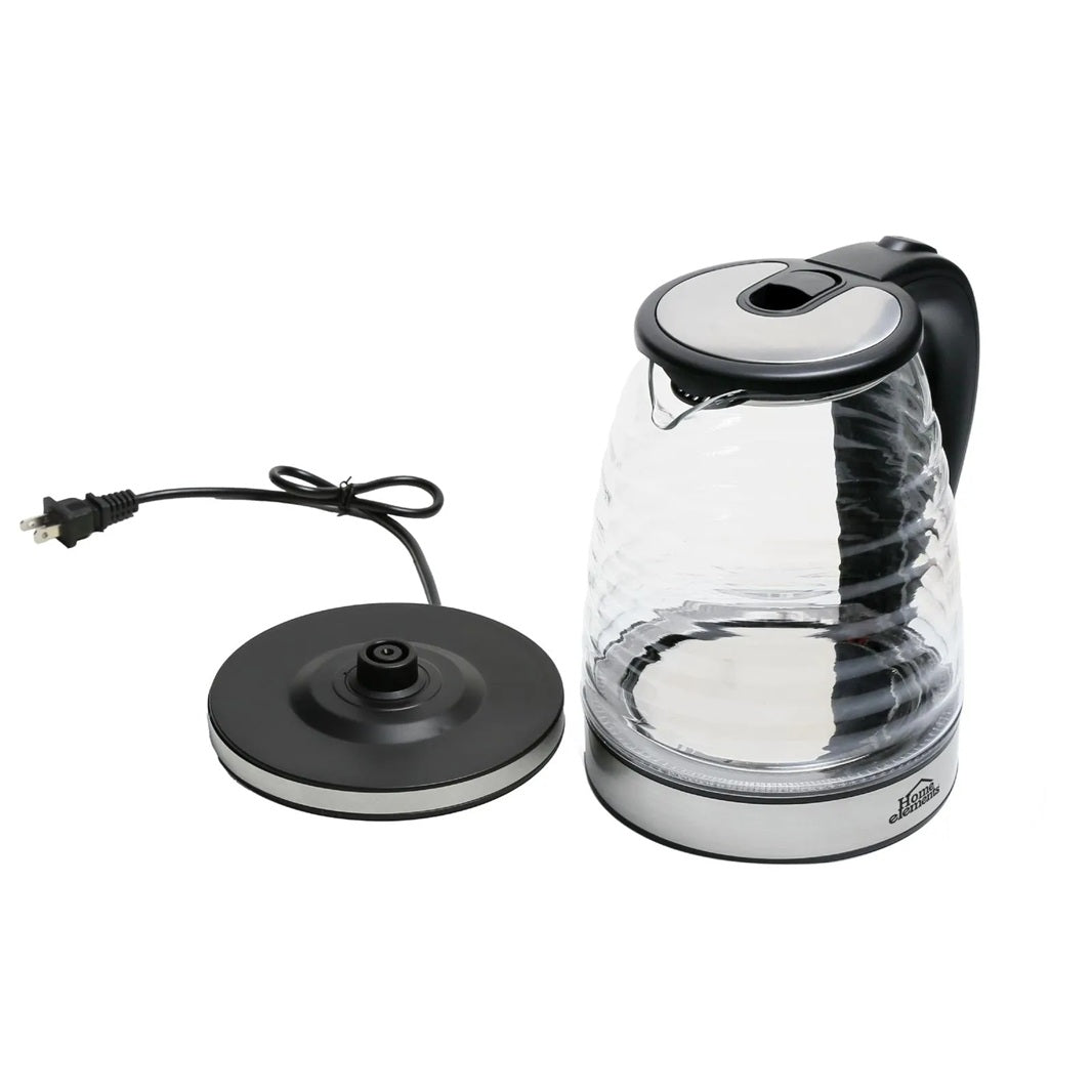 Hervidor Eléctrico De Vidrio Home Elements