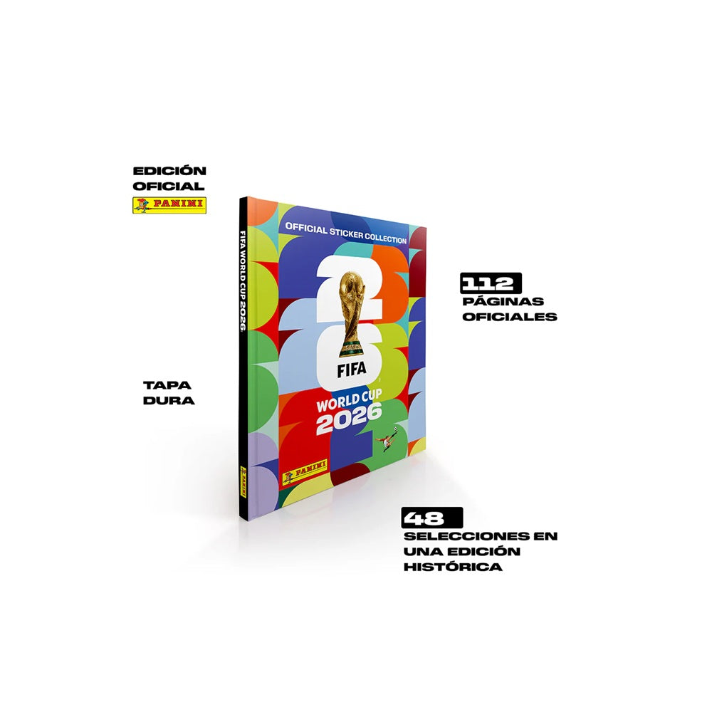 Album Panini Original Mundial 2026 Pasta Dura