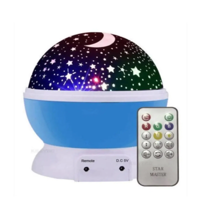 Lampara Rotativa Para Niños Proyector De Estrellas Night Light