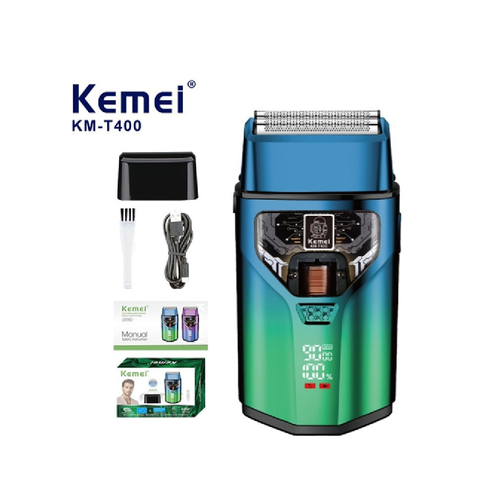 Afeitadora Shaver Profesional Kemei KM-T400 Rasurado Perfecto
