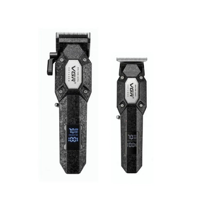 Combo Profesional De Máquina + Patillera VGR V-600B & V-900B