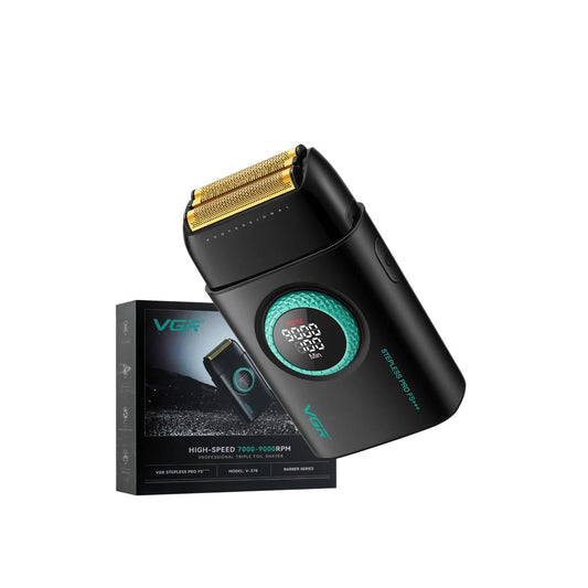Afeitadora Eléctrica Profesional VGR V-377 Shaver Recargable USB-C