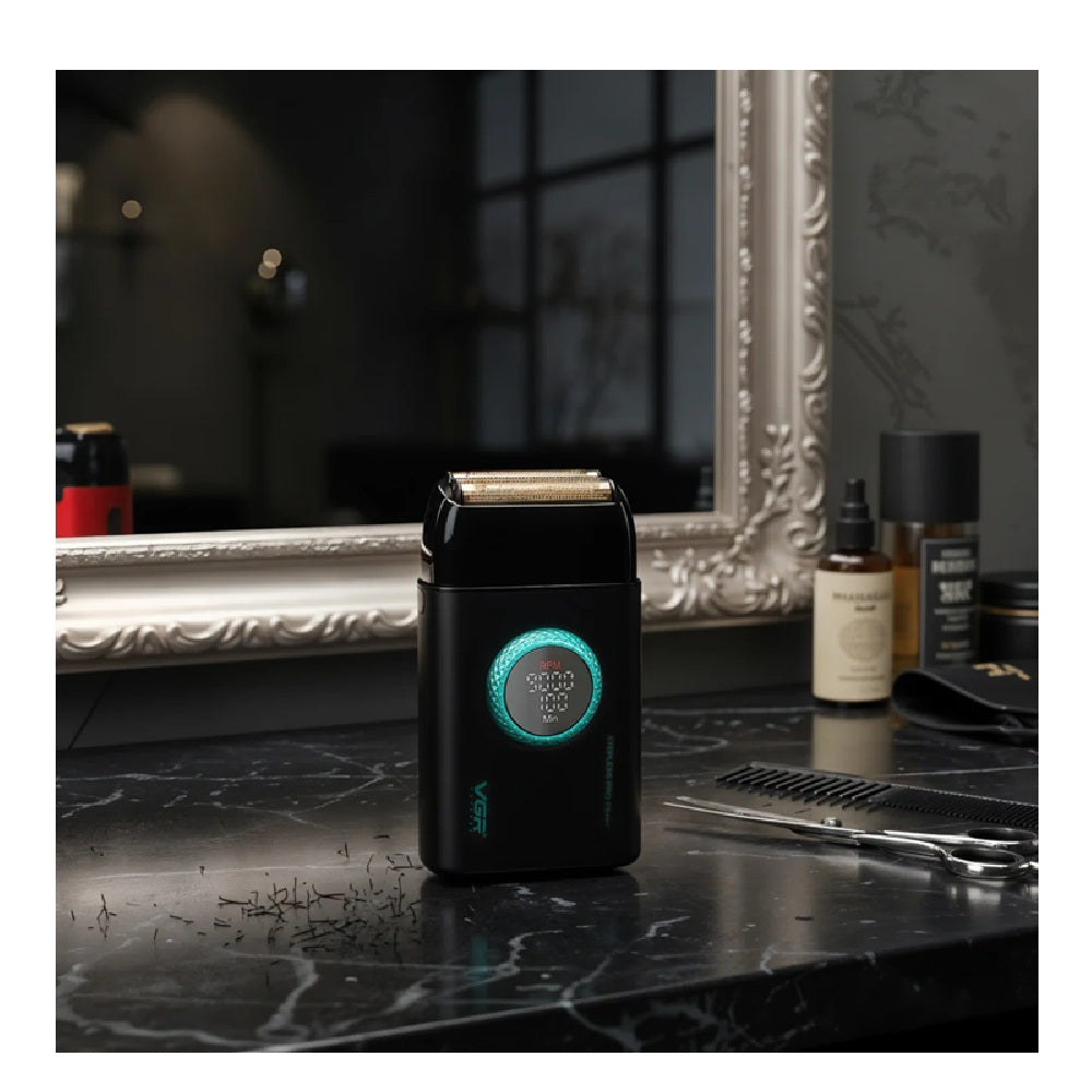 Afeitadora Eléctrica Profesional VGR V-377 Shaver Recargable USB-C