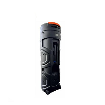 Parlante Cabina De Sonido Lazer Recargable Bluetooth Luces LED
