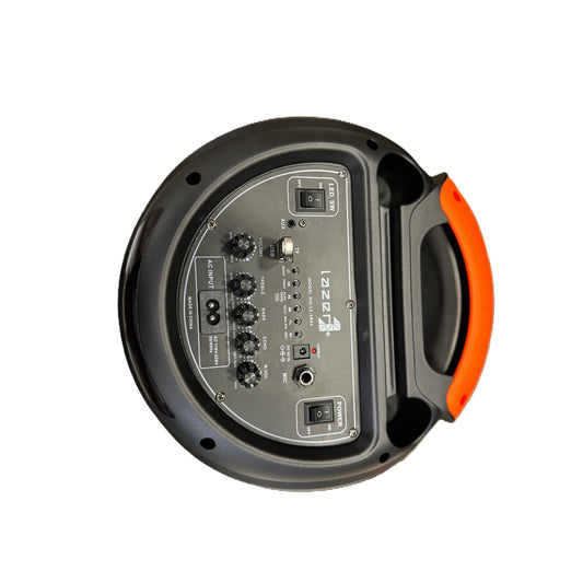 Parlante Cabina De Sonido Lazer Recargable Bluetooth Luces LED