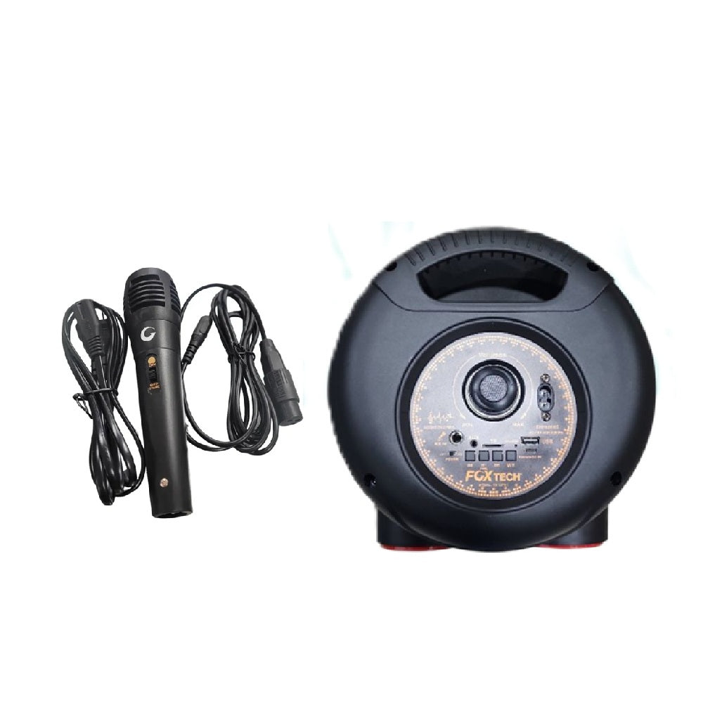 Parlante Bluetooth Fox Tech Fx-307bt Promusic Doble