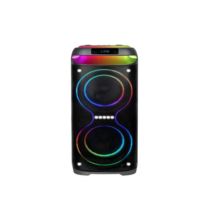 Parlante Bluetooth Gedi-G Gd-2636 Doble 6.5 Pulgadas Con Micrófono Y Control