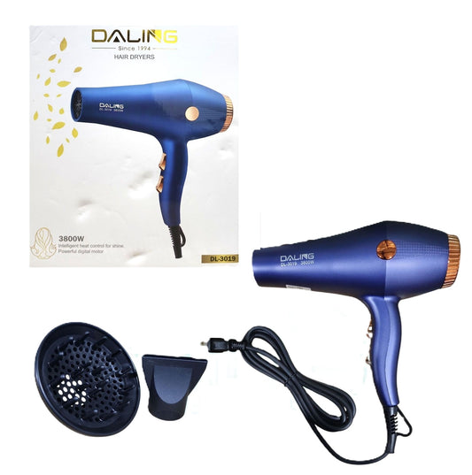 Secador De Cabello Profesional Daling Dl-3019 3800w Alta Potencia