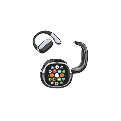 Audífono Bluetooth Open-Ear Con Estuche Inteligente Pantalla Táctil TWS