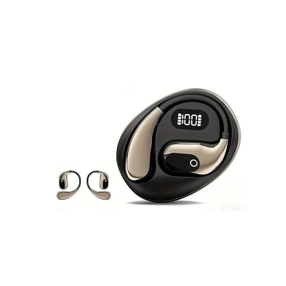 Audífonos Inalámbricos Open-Ear Deportivos Bluetooth Con Pantalla Digital LED