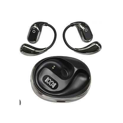 Audífonos Inalámbricos Open-Ear Deportivos Bluetooth Con Pantalla Digital LED