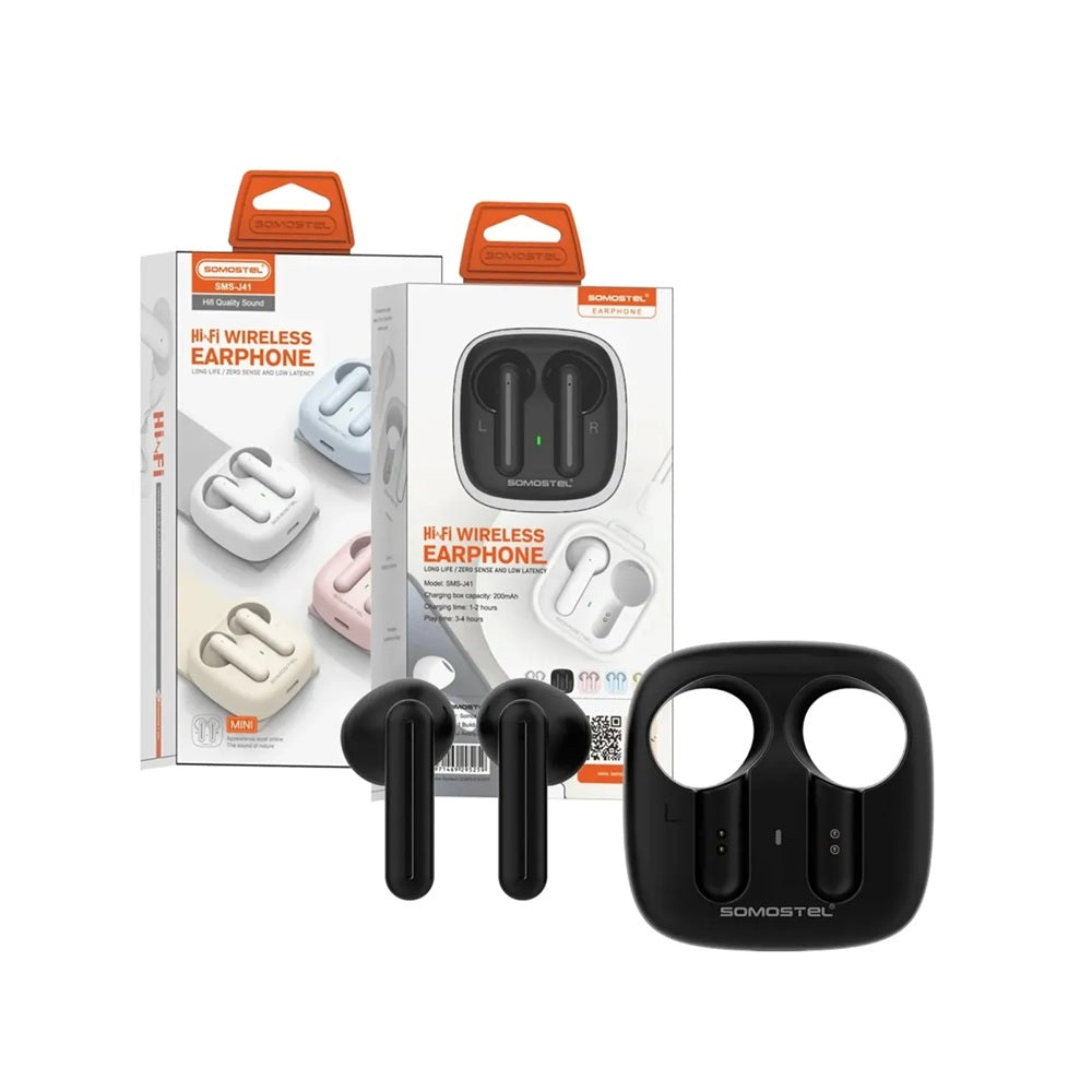Audífonos Inalámbricos Somostel Sms-J41 Hi-Fi Mini Bluetooth