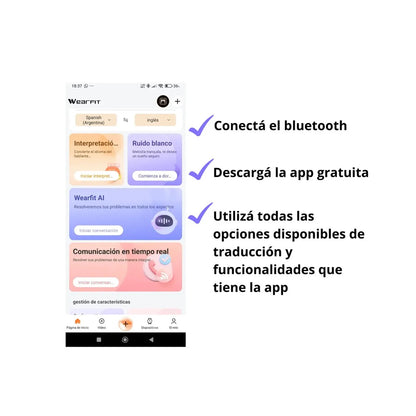 Audífonos Inalámbricos Open-Ear Deportivos Bluetooth Con Gancho TWS