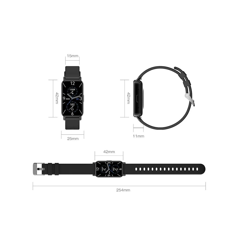 Smartband Pulsera Inteligente Deportiva Con Notificación De Llamadas
