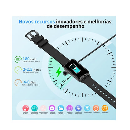 Smartband Pulsera Inteligente Deportiva Con Notificación De Llamadas