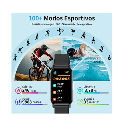 Smartband Pulsera Inteligente Deportiva Con Notificación De Llamadas
