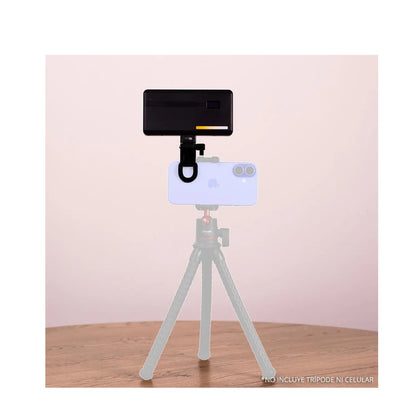 Panel De Iluminación LED Para Smartphone Vlogging Y Selfies
