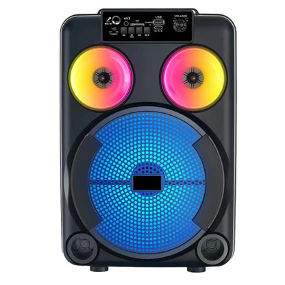 Parlante Cabina Bluetooth Portátil Gedi-G GD-892 Con Luces RGB Y Micrófono