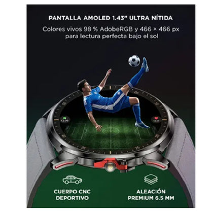 Smartwatch Reloj Inteligente HX1 Pantalla Circular Deportivo