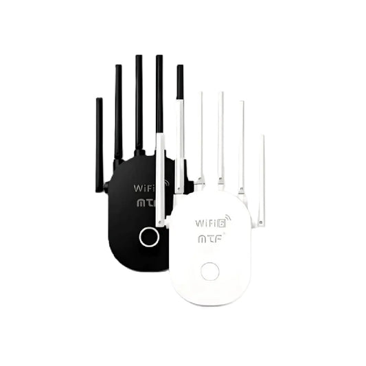 Repetidor Amplificador De Señal WiFi 6 MTF Con 6 Antenas Potentes