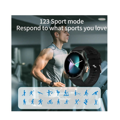 Smartwatch Reloj Inteligente Circular Con Función De Llamadas Bluetooth