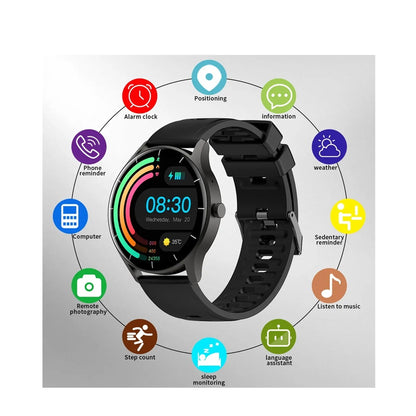 Smartwatch Reloj Inteligente Circular Con Función De Llamadas Bluetooth